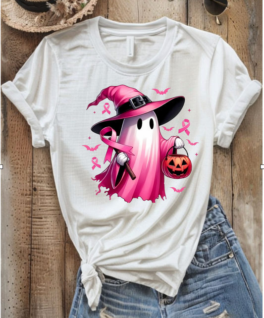Breast Cancer Ghost t-shirt