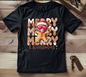 Merry Merry Merry Christmas Gingerbread Man T-shirt